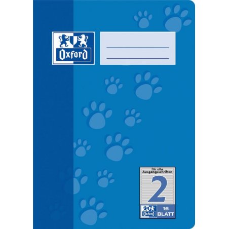 Oxford 100050407 bloc-notes A5 Bleu