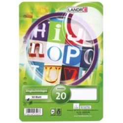 LANDRÉ Feuillets mobiles "pro terra", A5, uni