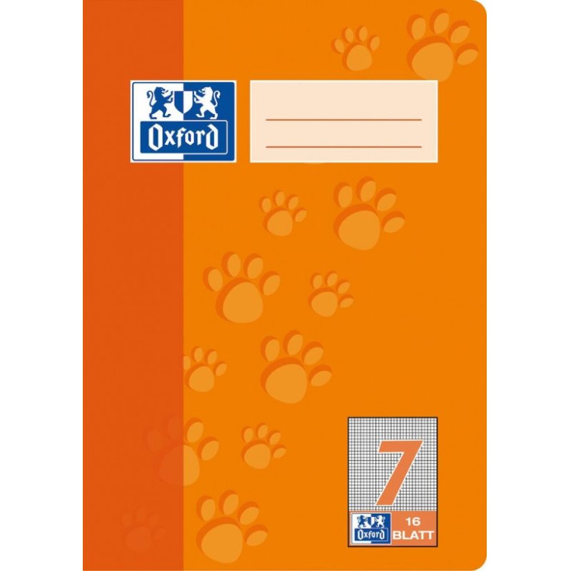 Oxford 100050409 writing notebook A5 Orange