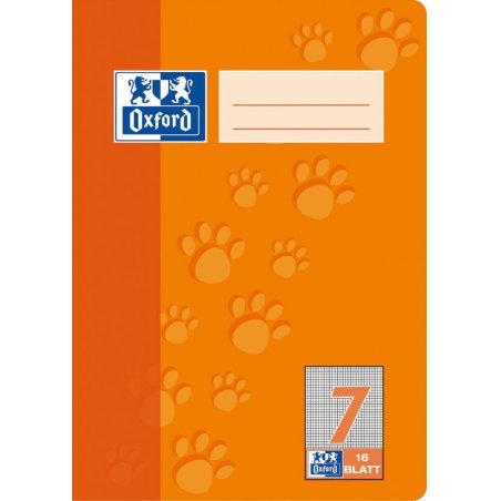 Oxford 100050409 writing notebook A5 Orange