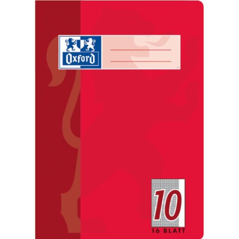 Elba 384501610 bloc-notes A5 16 feuilles Rouge