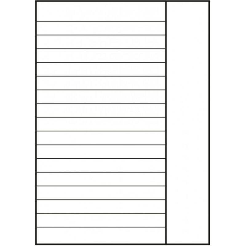 Oxford cahier, format A5, linéature 9 / ligné, 64 pages