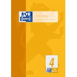 Oxford 100050378 writing notebook A5 Yellow