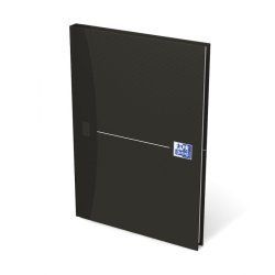 Oxford Office Essentials writing notebook A5 96 sheets Black