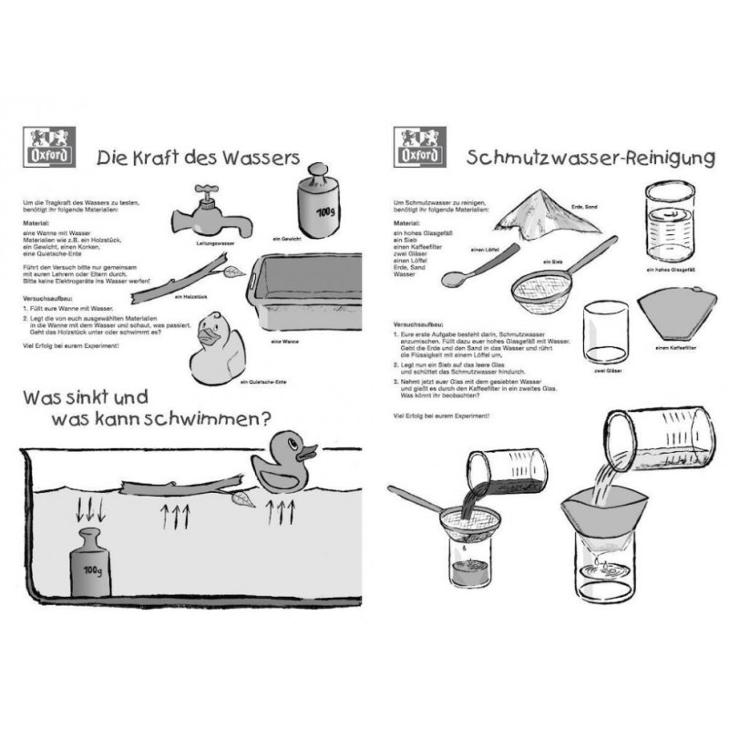 Oxford 100050095 writing notebook A4 Yellow