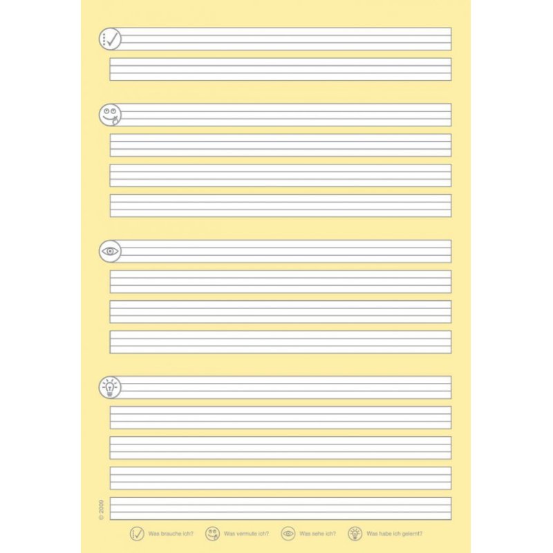 Oxford 100050095 writing notebook A4 Yellow
