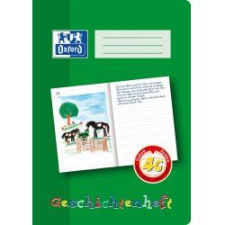 Oxford 100050098 writing notebook A4 Green
