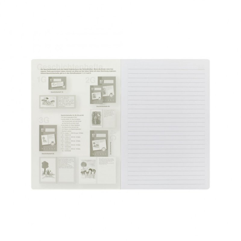 Oxford 100050098 writing notebook A4 Green