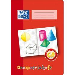 Oxford 100050109 writing notebook A4 Red