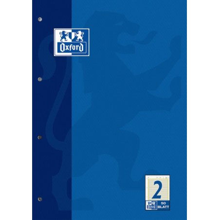 Oxford 100050341 writing notebook A4 Blue