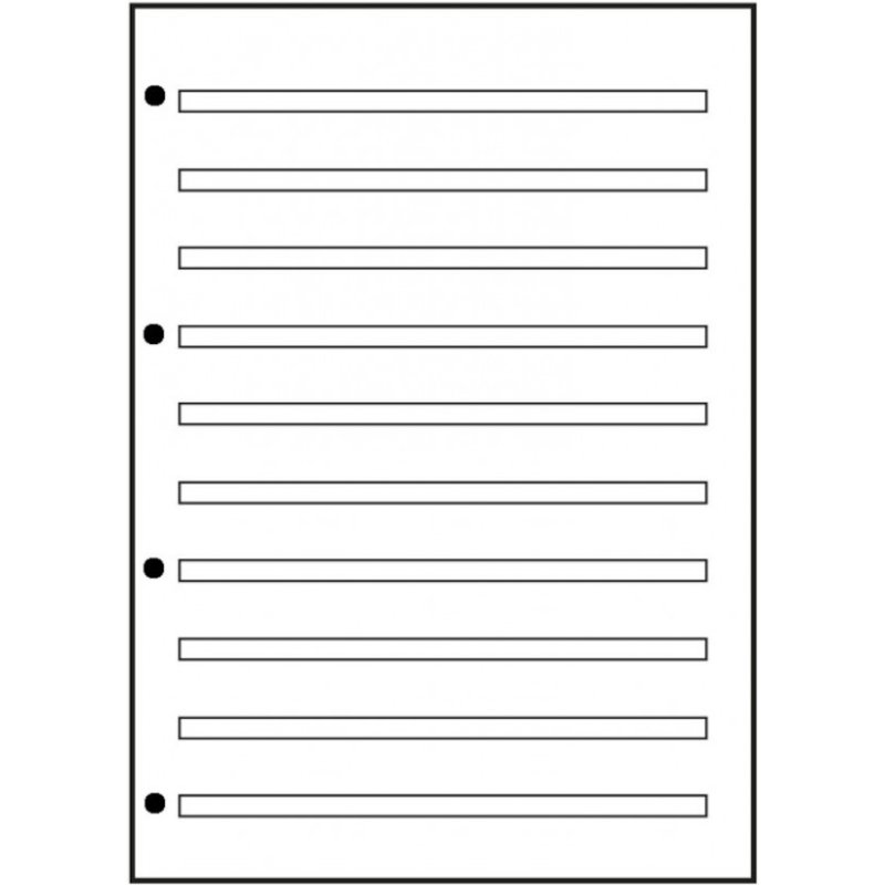Oxford Arbeitsblock, DIN A4, 50 Blatt, Lineatur 3