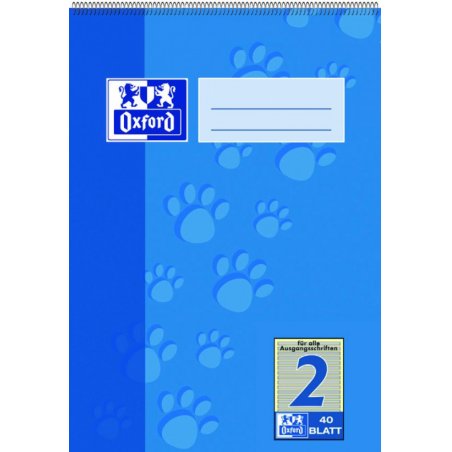 Oxford 100050385 writing notebook A5 Blue