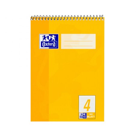 Oxford 100050387 bloc-notes A5 Jaune
