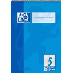 Oxford 100050388 bloc-notes A5 Bleu