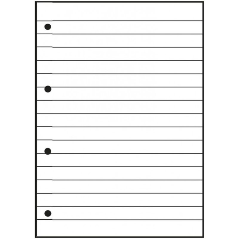 Oxford Cahier scolaire, A4, 100 pages, encollé en tête,