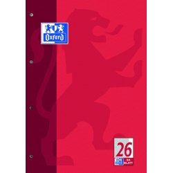 Oxford 100050351 writing notebook A4 Red