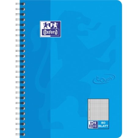 Oxford 400086488 bloc-notes B5 80 feuilles Bleu