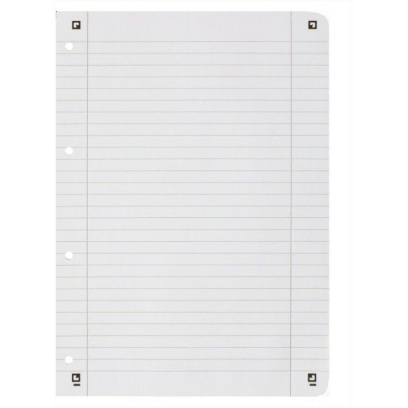 Oxford TOUCH writing notebook A4 80 sheets Aqua colour