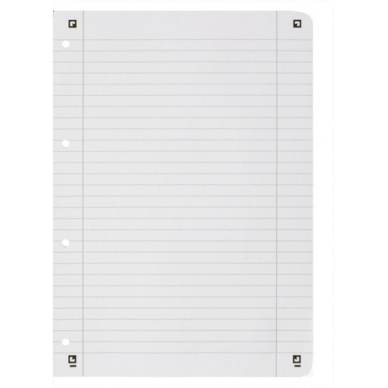 Oxford TOUCH writing notebook A4 80 sheets Coral