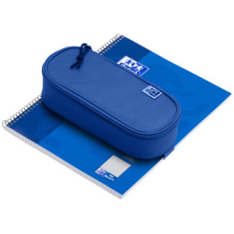 Oxford Trousse, polyester, oval, rouge