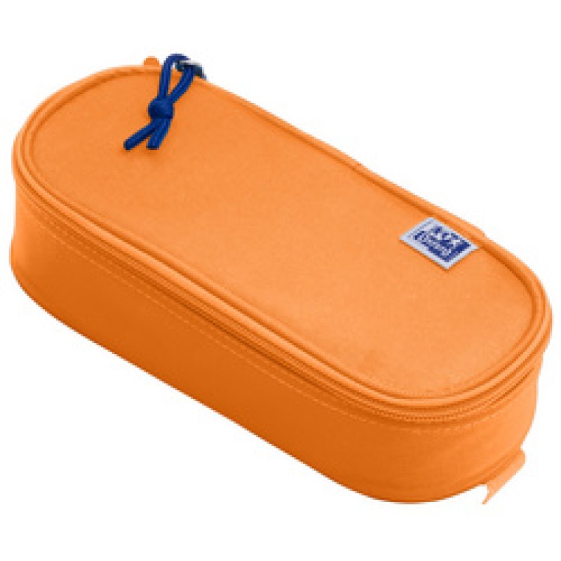 Oxford Trousse, polyester, oval, orange