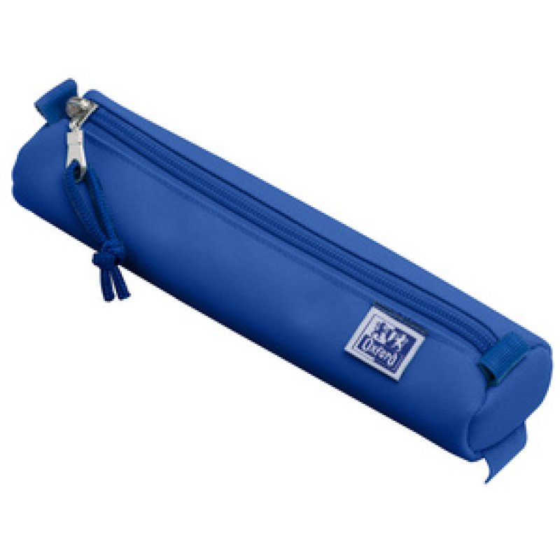 Oxford Trousse, polyester, rond, petit, bleu