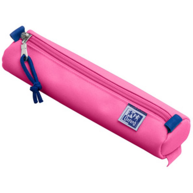 Oxford Trousse, polyester, rond, petit, bleu