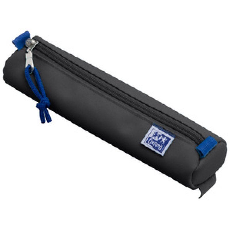 Oxford Trousse, polyester, rond, petit, noir