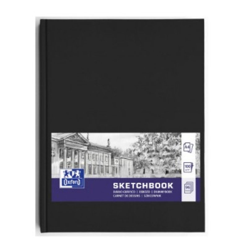 Oxford 400152623 writing notebook A4 48 sheets Black