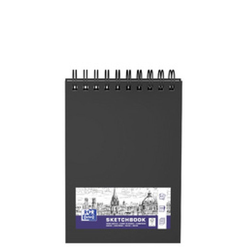 Oxford Cahier de croquis reliure intégrale, A5, 50 feuilles