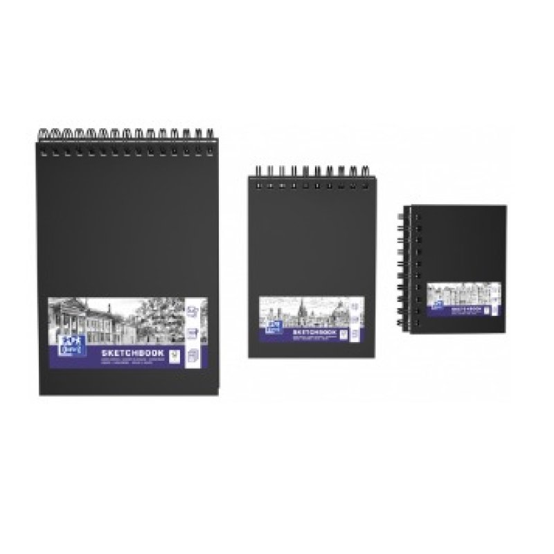 Oxford 400152648 writing notebook A4 25 sheets Black