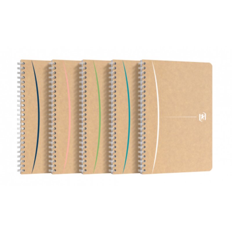 Oxford 400141845 bloc-notes A5 90 feuilles Couleurs assorties