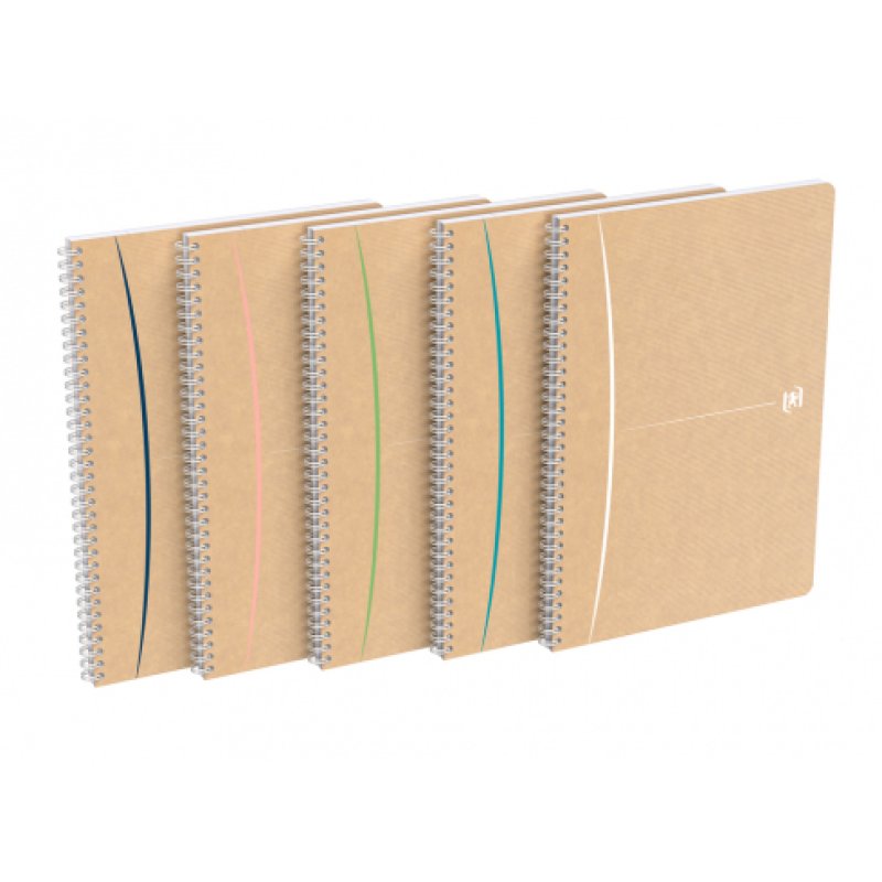 Oxford 400141848 writing notebook A4 90 sheets Assorted colours