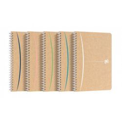Oxford 400143884 writing notebook A5 50 sheets Assorted colours