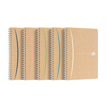 Oxford Cahier à spirales TOUAREG, A5, quadrillé, 50 pages