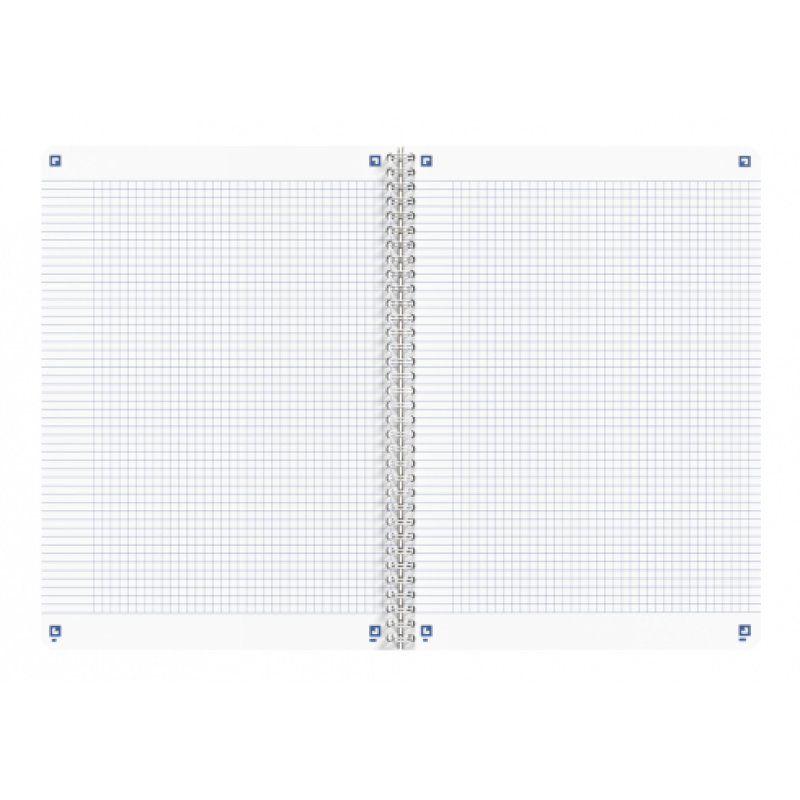 Oxford Cahier à spirales TOUAREG, A4, quadrillé, 50 pages