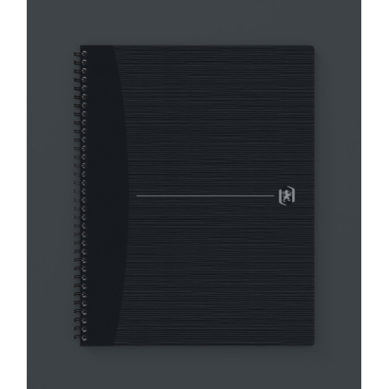 Oxford 400150006 bloc-notes A4 70 feuilles Noir