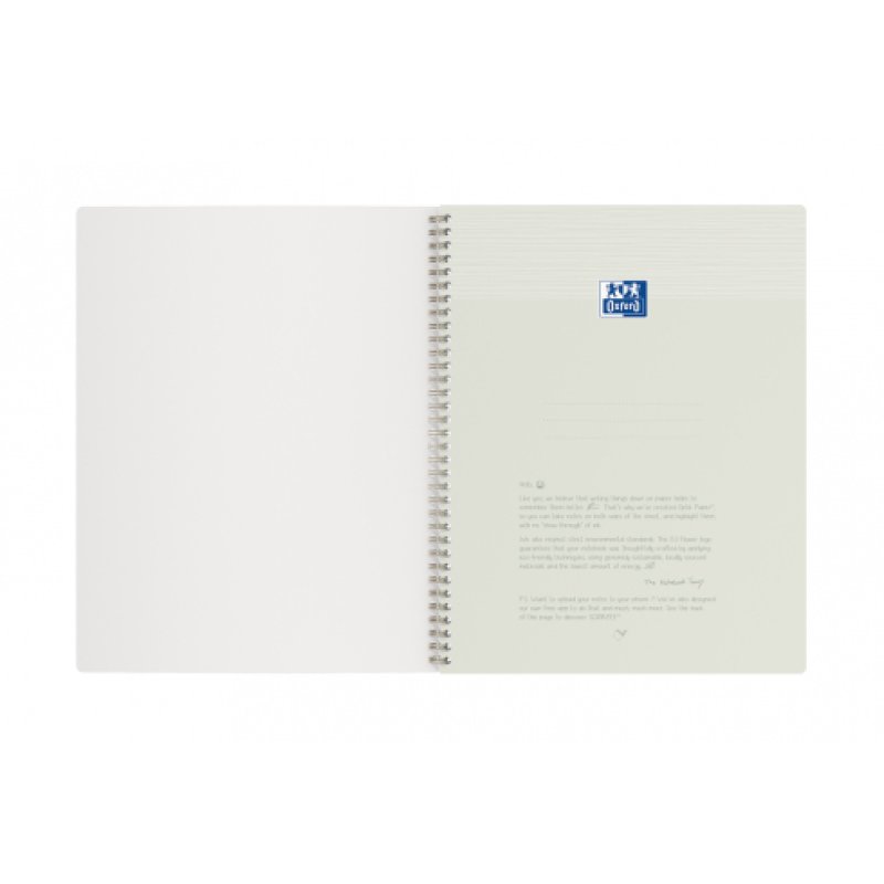 Oxford 400150007 bloc-notes A4 70 feuilles Bleu