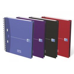 Oxford 100100314 writing notebook A5 Purple, Blue, Red, Black