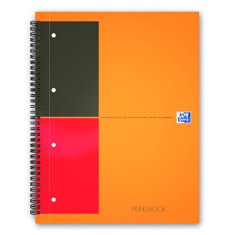 Oxford 100102000 bloc-notes A4 Orange
