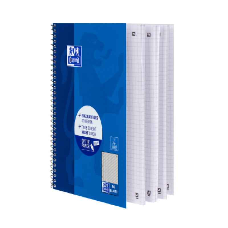 Oxford 100050393 writing notebook A5 80 sheets Blue