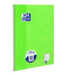 Oxford 100050357 bloc-notes A4 80 feuilles Vert