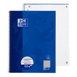 Oxford 100050358 bloc-notes A4 80 feuilles Bleu