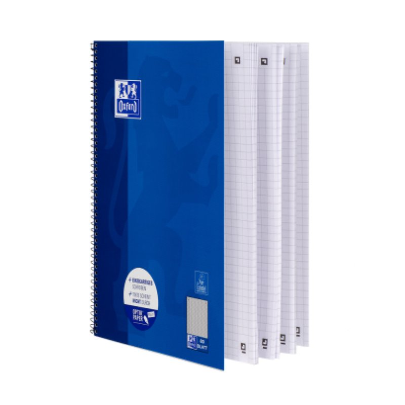 Oxford 100050358 writing notebook A4 80 sheets Blue