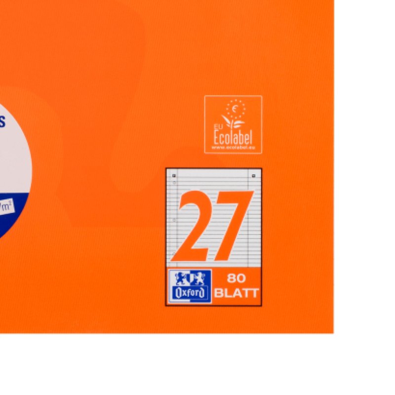 Oxford Cahier à spirale, A4 , ligné, 160 pages