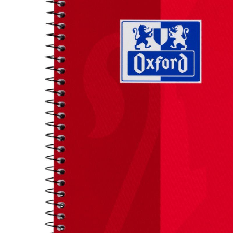 Oxford 100050361 bloc-notes A4 80 feuilles Rouge