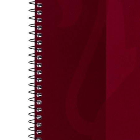 Oxford 100050355 bloc-notes A4 80 feuilles Bordeaux