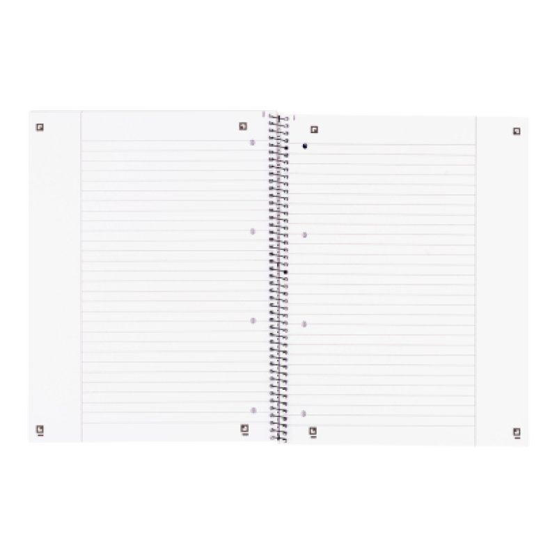 Oxford 100050355 bloc-notes A4 80 feuilles Bordeaux