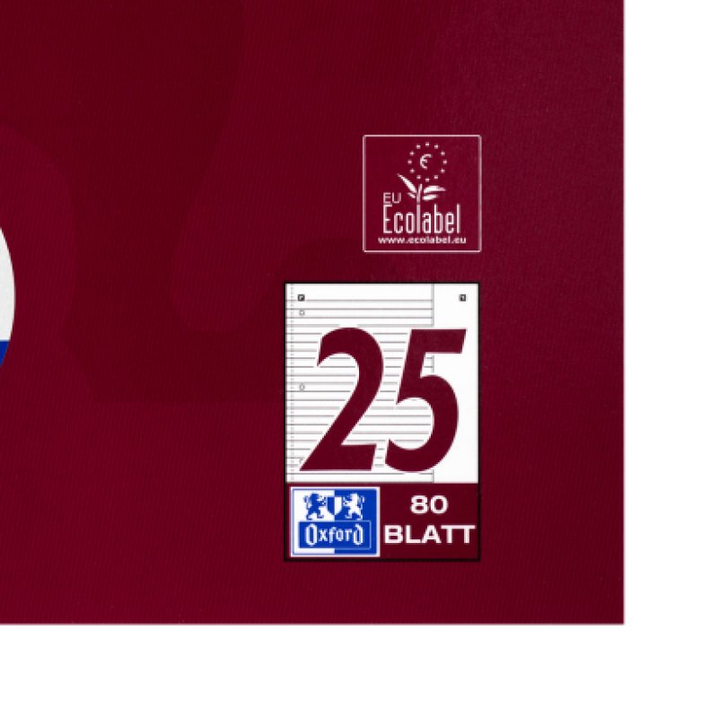 Oxford Cahier à spirale, A4 , ligné, 160 pages,