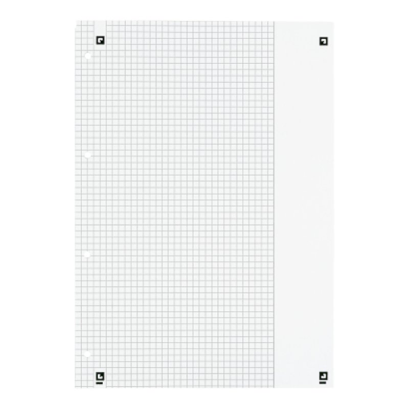 Oxford 100050356 bloc-notes A4 80 feuilles Jaune